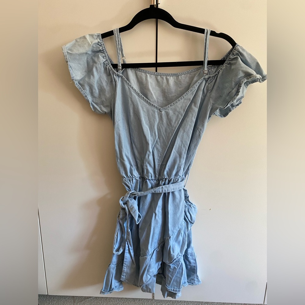 Small denim blue dress from Chico’s